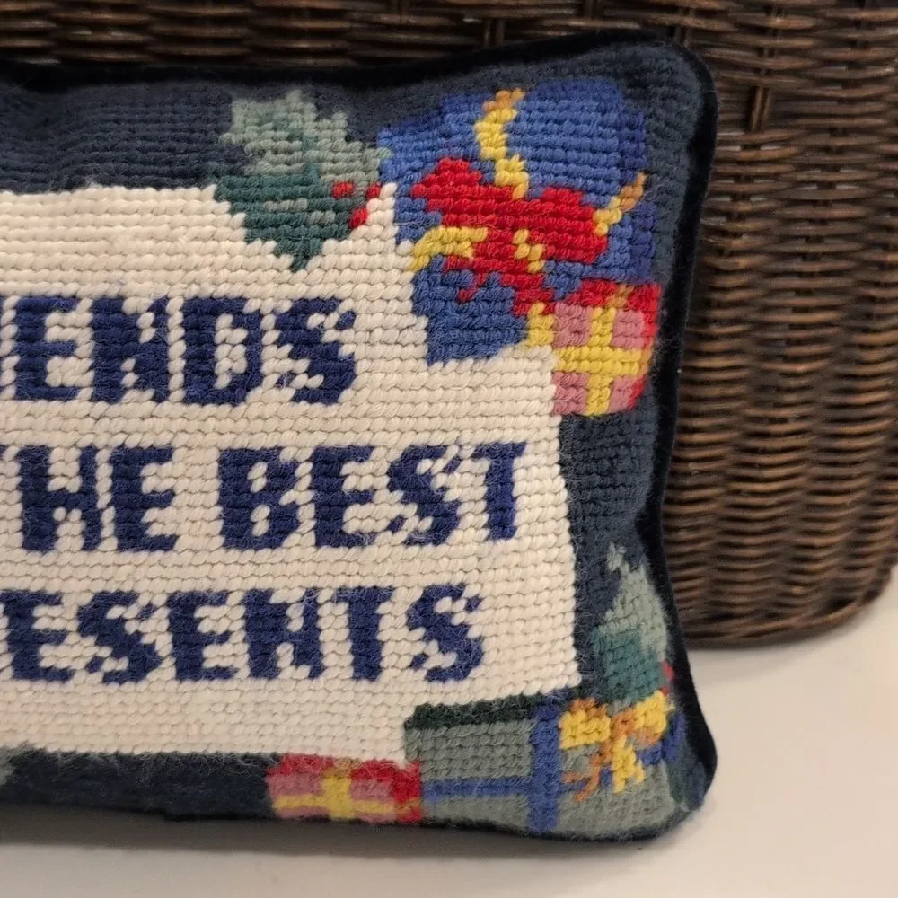 Decorative Needlepoint Pillow 
